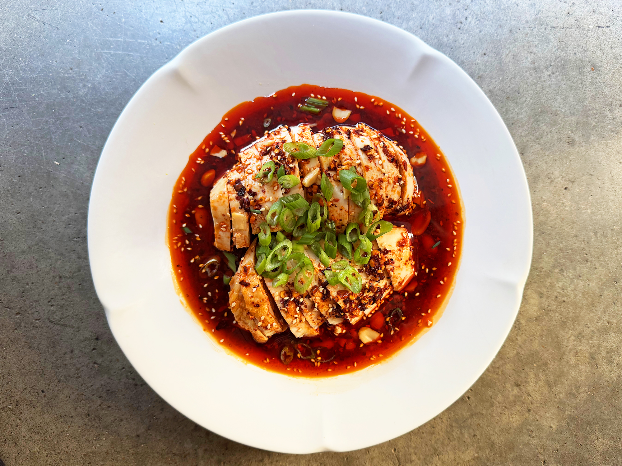Mouthwatering Sichuan Cold Chicken (Kou Shui Ji, 口水鸡)